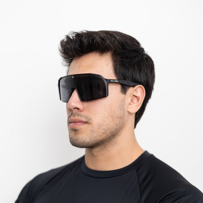 Lentes deportivos fotocromáticos para correr y ciclismo NUIT Marca Méxicana RACSOL con protección UV400.