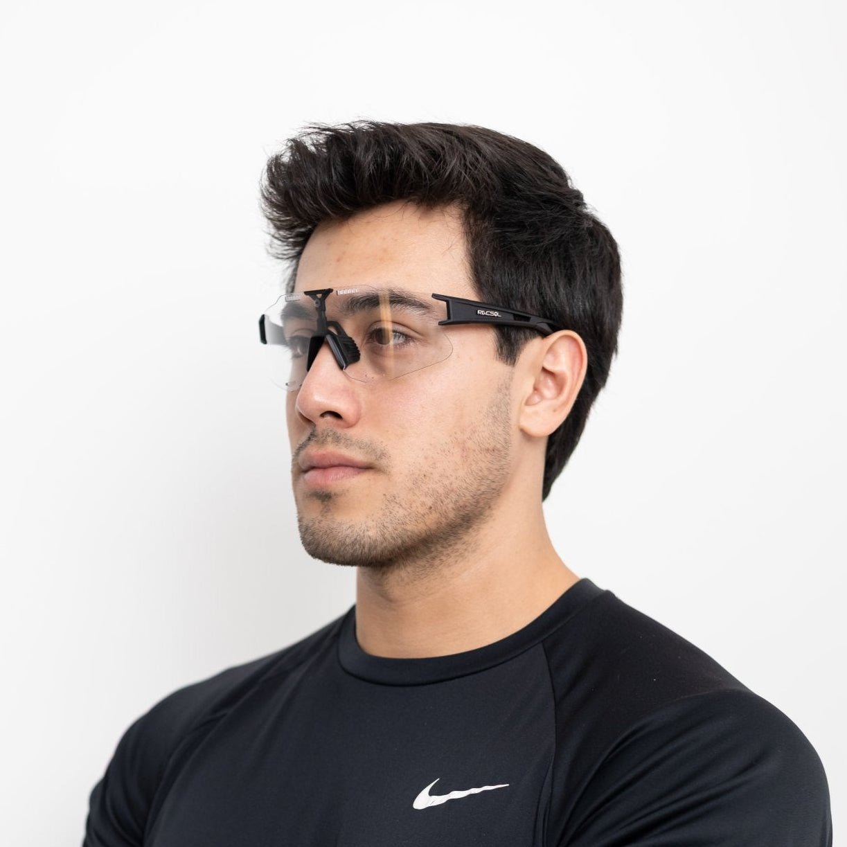 Lentes deportivos fotocromáticos para correr y ciclismo UMBRAL  Marca RACSOL con protección UV400.