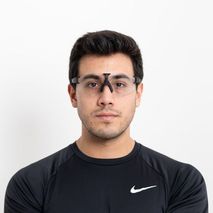 Lentes deportivos fotocromáticos para correr y ciclismo UMBRAL  Marca RACSOL con protección UV400.